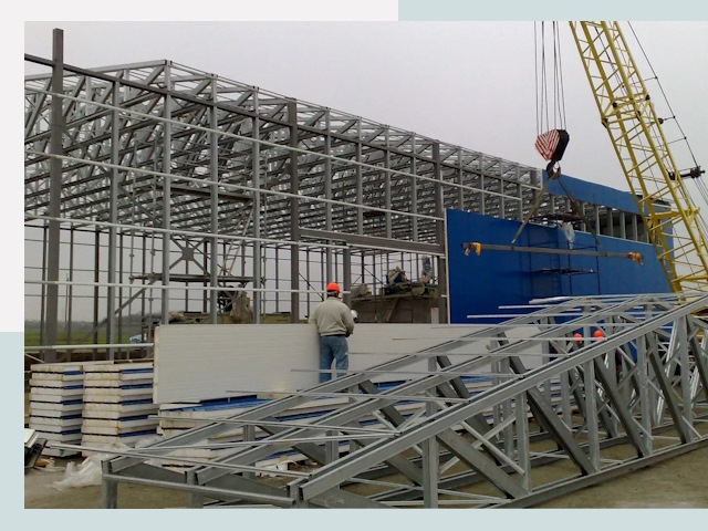 Строительство заводов в Кимовске