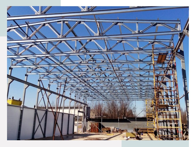 Строительство цехов в Кимовск от 618 руб. под ключ