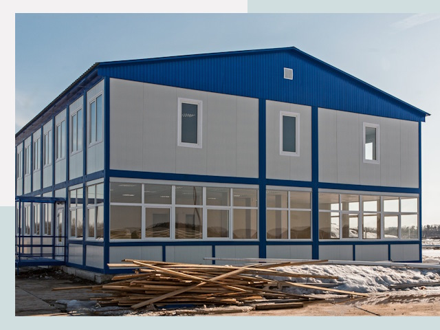 Строительство магазинов в Кимовске