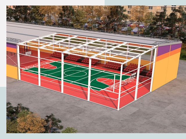 Спортивные сооружения в Кимовске