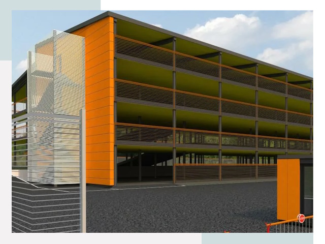 Многоуровневые паркинги в Кимовске