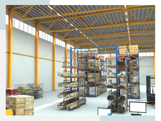 Типовые ангары в Кимовске