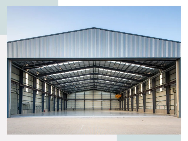 Большие ангары в Кимовске