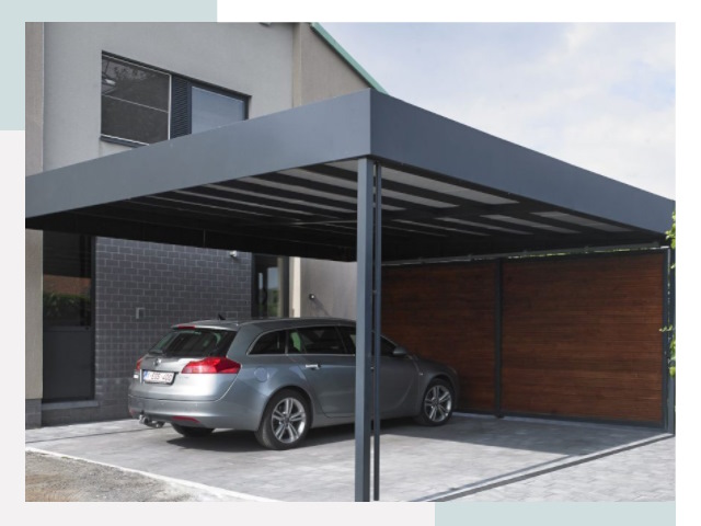 Металлические навесы в Кимовске