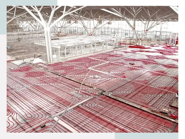 Отопление ангаров в Кимовске