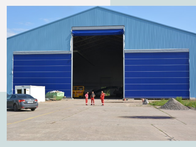 Ангарные ворота в Кимовск от СтальСтрой-Кмв по цене 618 руб.