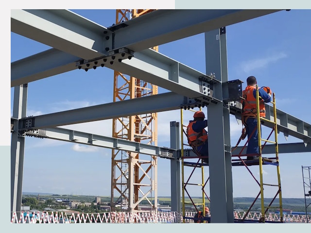 Монтаж металлоконструкций в Кимовске