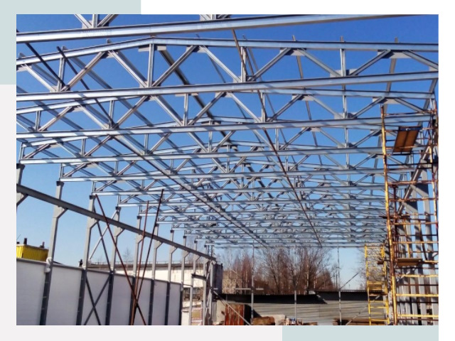 Металлокаркасы для складов в Кимовске